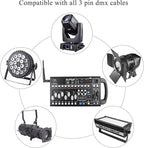 Wireless Dmx Controller 192 Channel Dmx Light Controller for Dj Lights, Dmx Controllers with Midi Portable Dmx 512 Controller, Dmx512 Lighting Controller Dmx Control Board for Stage Lights Dmx Console