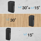Adjustable Doorbell Angle Mount for Blink Video Doorbell 1st Gen and for REOLINK Video Doorbell WiFi Camera (30°+15°L/R+5°Up/Down Corner Wedge)
