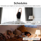 Smart Wi-Fi Light Switch, 2 Channels Linptech Wireless Relay Switch Tuya App Remote Control Voice Control Home Automation Timer Compatible with Alexa for LED Ceiling Pull Chain Light