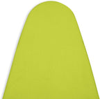 Encasa XO Ironing Board Cover and Pad 49"x18" - 4mm Felt Wide Iron Board Cover with Padding - Heat Resistant, Stain-Safe Dye, Non Slip Elastic Bungee Cord Tightening Iron Table Cover Lime Green
