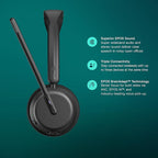 EPOS Impact 1060T ANC Adaptive Noise Cancelling Wireless Headset for PC with Active Noise Cancellation, EPOS AI™ Mic, Super Wideband Audio, Bluetooth, Wireless Charging, Microsoft Teams Certified