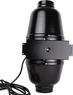 VENTS-US TT Silent M 100 - Metal Mixed Flow Booster Fan for High Static Pressure Applications, up to 128 CFM - Booster Ventilation Fan for 4 Inch Duct