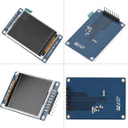 Bewinner 1.8inch LCD Display Module, TFT Screen Module 128 x 160 Resolution Onboard Driver ST7735 SPI Interface, Full-Color LCD Screen Display Controller Module