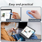Remote Control Page Turner for Kindle Paperwhite Oasis Kobo eReaders,Kindle Clicker Page Turner Accessories for iPhone,iPad, Android Tablets Reading Novels,Video Record&Shutter Selfie (Blue)