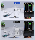 60W USB C Charger Block, 2-Pack Wall Fast Charge Cube Powered Multi-Port Plug Power Adapter Type C Brick for iPhone 17 16 15/15 Pro Max/14/14 Pro Max/13/13 Pro Max/12/12 Pro iPad, Motorola, LG, Huawei