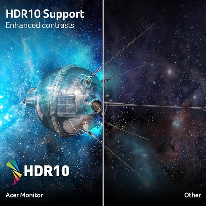 Acer Nitro 27” Gaming Monitor | WQHD 2560 x 1440 | IPS | ZeroFrame | AMD FreeSync Premium | 320Hz Refresh Rate | Up to 0.5ms | DCI-P3 90% | 1 x Display Port 1.4 & 2 x HDMI 2.1 | KG271U F3bmiipx