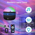 MAXROCK Galaxy Projector,Black Hole Projector with Remote Control for Adults Bedroom Decoration, Party, Nebula Lamp Night Light for Kid Gifts