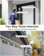 ZUMIMALL Security Cameras Wireless Outdoor, 2 Packs, 2K Cameras for Home Security, Outdoor/Indoor Camera Battery Powered, 2.4G WiFi, Magnetic Mount,3MP Color Night Vision/Siren/PIR/AI/Cloud/Alexa