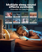 Dekala Sunrise Alarm Clock Wood Grain, FM Radio, Wake up Light Sunlight Sunset Lamp, 7 Nature Sounds, Dual Alarms, Colorful Ambient Lamp, Bedrooms Decor, Snooze for Heavy Sleepers, Kids & Adults