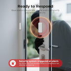 Hapippofa Alarm System for Home Security,9 Pieces Smart WiFi Door Alarm System with APP Alert,Window Motion Sensor Alarm,Remote Control, Loud Siren,Compatible with Alexa
