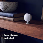 ecobee Smart Thermostat Premium with Siri and Alexa and Built in Air Quality Monitor and Smart Sensor with SmartSensor for Doors and Windows 2-Pack, White