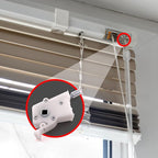 Amazing Drapery Hardware High Profile Wand Tilt Control 2ct - 1/4” Square Hole Heavy Duty Metal Mechanism for 2" Horizontal Blinds
