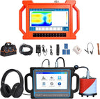 PQWT GT500A Groundwater Finder 500M Depth Water Locator for Well Drilling with Pipeline Leak Detector Water Leak Locator
