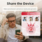 CallToU Wi-Fi Wireless Caregiver Pager Call Button for Elderly at Home, APP Emergency Alert Fall Help System for Seniors, Patients/Disabled Monitoring at Home