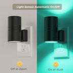 L LOHAS LED Night Light with Remote, 2Pack, Night Lights Plug into Wall, RGB Color Changing Nightlight with Light Sensor, Nightlights for Kids Gifts Halloween Christmas Party Hallway Bedroom Kids Room