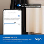 TP-Link Tapo Smart Plug P210M, Wi-Fi in-Wall Outlet, Matter Compatible, Energy Monitoring, 15A/1800W Max, Works with Alexa, Apple Home, Google Home, SmartThings, Voice/Remote Control, ETL Certified