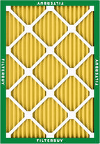 Filterbuy 23x23x1 Air Filter MERV 11 Superior Pet & Allergy Defense (2-Pack), Electrostatic Pleated HVAC AC Furnace Filters Replacement, Made in USA (Actual Size: 22.50 x 22.50 x 0.75)