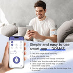 Wireless TENS & EMS Unit Back Pain Relief Massager - APP Controlled Bluetooth EMS Muscle Stimulator Machine for Back Shoulder Leg Neck Pain Relief
