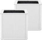 211+ Replacement Filter Compatible with 211+ Air Purifier, 2-Stage Filtration System of H13 True Filter and Activated Carbon Filter, White, 2 Pack
