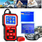 KONNWEI KW681 OBD2 Scanner 6V 12V Car Battery Tester, 2 in 1 Car Diagnostic Scanner Automotive Battery Alternator Load Tester Check Engine Code Reader Scan Tool