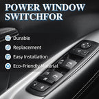 WUANGKI Power Control Window Switch | Front Driver Side | 8+3 Pins | Compatible with 2012 Chrysler 300 Dodge 2011-2012 Journey 2016-2018 Ram 1500 2500 3500 19-21 Ram 1500, 19-21 Classic OE# 56046826AE