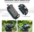 FALCAM F38 Quick Release Kit V1, Plate for DSLR/Mirroless Camera Compatible with Arca Swiss and Clamp for Tripod/Stablizer/Gimbal/Slider-2268