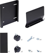 StarTech.com Computer Tower Cart, Rolling Mobile CPU Caddy on Wheels, Max Load 46.3lb/21kg, Adjustable Desktop Case Mount