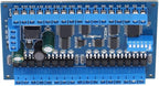 16 Input 16 Output Expansion Board RS485 16 Channel Remote Control Switch Module PLC IO Module DC 6.5‑30V for Smart Home Camera(Single board)