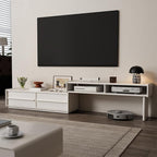 YQJJGL Solid Wood TV Stand for TVs up to 65 Inch， Walnut TV Stand with Storage and Shelf for Living Room, Bedroom, Office