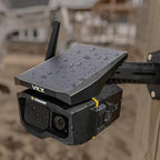 Vosker VKX Construction Pack Solar 4G LTE Security Camera, Wireless Outdoor Surveillance for Remote Construction Sites - No Wi-Fi Needed, SIM Card Included Night Vision, IP65 Weather-Resistant