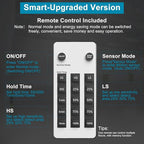 Smart 300W LED High Bay Light 45000LM 5000K UFO High Bay Lighting Motion Activated High Bay LED Lights AC100-277V Plug UFO Lights (Remote Included)- 4Pack
