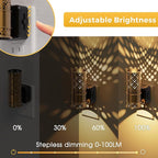 L LOHAS LED Night Light, Dimmable Night Lights Plug into Wall, Vintage Nightlight with Light Sensor, Soft White, 0-100LM Plug in Aesthetic Night Light for Adults Bathroom Hallway Gift, 1 Pack