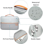 Electronics Travel Organizer, Double Layer Cable Organizer Bag Waterproof Electronics Accessories Storage Bag for Charger, Phone, Power Bank, Hard Drive, Cord, Tablet
