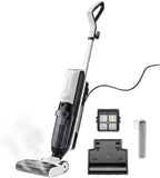 BRAWNIX Wet Dry Vacuum and Mop for Hard Floors | Digital Display | Great for Sticky Messes, Pet Hair, Picks Up Debris & Deep Scrubs | Self Cleaning | Vacuum Cleaner for Hard Floors and Area Rugs