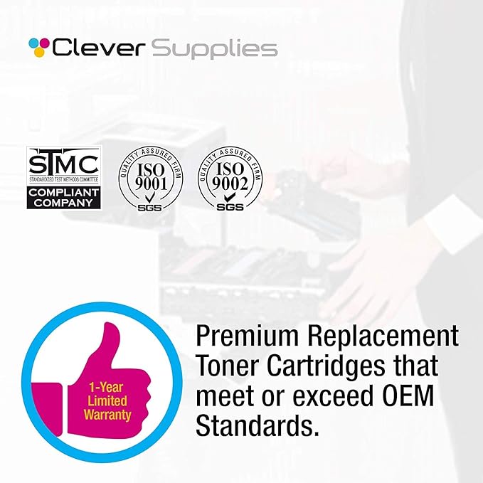 CS Replacement Toner Cartridge Compatible with HP 201X CF400X Black Color Pro MFP M277n Pro M252 Pro M252dw Pro MFP M277 Pro M277dw 2 Set