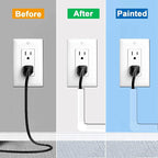 Cord Cover Raceway Kit - 157" Paintable Cable Concealer, Wire Hider for TV Wall Mounting and Wire Management