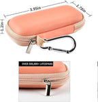 Heart Monitor Case Compatible with AliveCor Kardia Mobile ECG/for KardiaMobile 6L for Apple and Android Device - CASE ONLY (Pink)