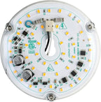 HAOLEDI 4'' 20W LED Ceiling Fan Light Retrofit Kit, Ceiling Light Replacement Module Board, White 5000K 2400LM, 120V, ETL CRI90