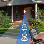 HENDUN Updated Door Alarm for Home Security,Pool Alarm for Kids Safety, House Security Sensor,Door Chime with Delay,Wireless Doorbell Ring When Opened (1)