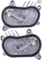 Hiolpen 2PCS Yellow DRL Headlight LED Boards Left & Right Angel Eyes Module Compatible with F80 M3 F32 F82 M4 2018-2020 Daytime Running Lights Control Module Unit Replaces 63117493227 63117493228