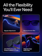 VITURE Luma Ultra AR/XR Glasses, 152'' Full 6Dof Support, AR Hand Gestures, 52° FOV, 1500 Nits,Video Glasses for iPhone 17/16/15, Android, Mac, PC, Switch&Switch 2, World's 1st Real-time 2D to 3D