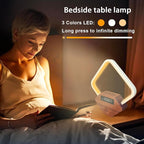 Xunhomon Sunrise Alarm Clock for Bedrooms Heavy Sleepers 15 Sleep Sounds White Noise Machine Baby/Adults 3 Color Table Lamp 10 Ringtones with PD22.5W USB C Fast Charger Birthday Gifts for Women