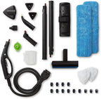 Reliable Brio Plus 410CC Steam Cleaner, 28 Accessories, 72 PSI Pressure, Multipurpose Cleans Tile, Grout, Hardwood Floors, Autos, Windows, and More, Unlimited Steam Technology