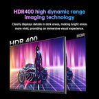 KTC 27 Inch 4K Gaming Monitor, UHD 3840x2160 160Hz Compute Monitor, Fast IPS Panel, Adaptive Sync, HDMI DisplayPort, HDR400, Height Pivot Swivel Tilt Adjustable Vertical Monitor, U27T6
