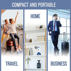 UNDERJAY Steamer for Clothes 1200W, Compact Handheld Garment Steamer for Home, Travel, Office. Portable Clothing Steamer with Upgraded Large Capacity Water Tank. Fabric Wrinkle Remover.