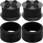 Artraise Replacement Filter for Bissell Style 10, for Bissell Powerforce Filter Style 9 & 12 Vacuum Cleaner, part # 2031085ES, 203108532065,2031183,32064 & 32065, 2 Pack Outer Foam & Inner Filters