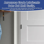 12 Pack Brushed Nickl Door Hinges 3.5 Inch x3-1/2 5/8 Radius Round Interior Hinge 3 ½" Satin Silver Heavy Duty Steel Iron Hardware for Bifold Standard Doors Home House Decor Accessories Kits