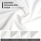 SmartWings Drapery Fabric Samples, for Custom Curtain Fabric Selection, Various Styles for Indoor Room, Multi Color