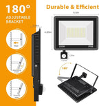 YANYCN 2 Pack 100W LED Motion Sensor Flood Light,Dusk to Dawn,IP66 Waterproof, 11800 Lumens, 5000K Daylight White, Super Bright Security Light for Garage, Front Porch, Barn