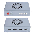 Zopsc DMA Fuser, HD Multimedia Interface Fuser, Overlay 2K 144Hz Display Synthesizer, Best for Financial Trading Rooms, Bank Data Centers, Emergency Control Centers (US Plug)